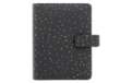 Immagine di Organiser Confetti - f.to Personal - 187 x 153 x 40 mm - con cinturino - nero - Filofax