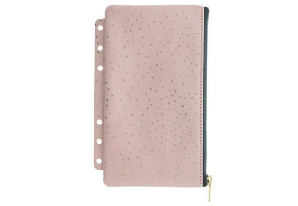 Immagine di Pochette Confetti - per organiser - c/zip - f.to A5 / Personal - rosa - Filofax