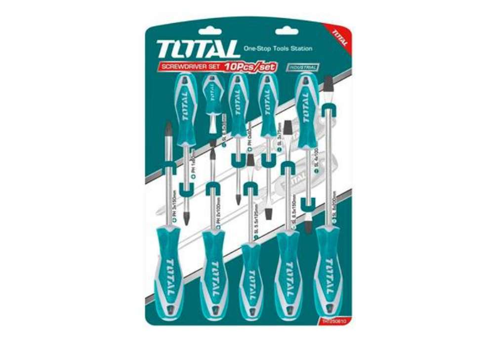 Immagine di Cacciavite professionale - Total - conf. 10 pezzi