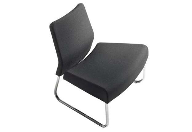 Immagine di Modulo curva esterna - divanetto Slastic SLL - senza braccioli - nero - Unisit