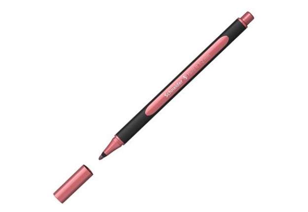 Immagine di Pennarello Metallic Liner 020 - punta 1,2 mm - rosso - Schneider