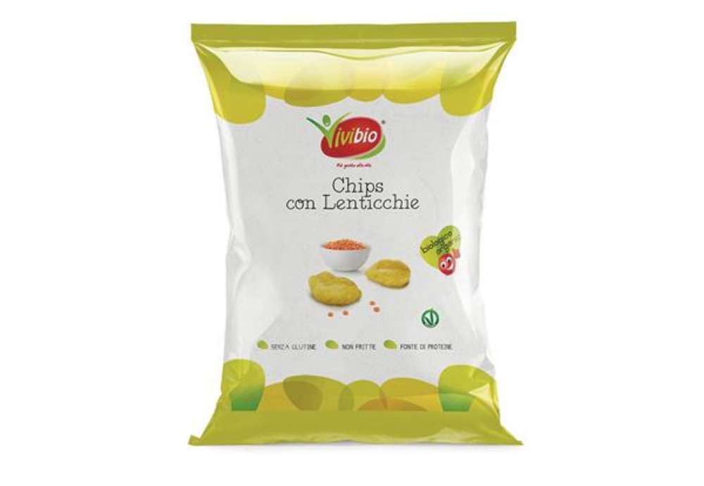 Immagine di Chips con lenticchie - 35 gr - Vivibio