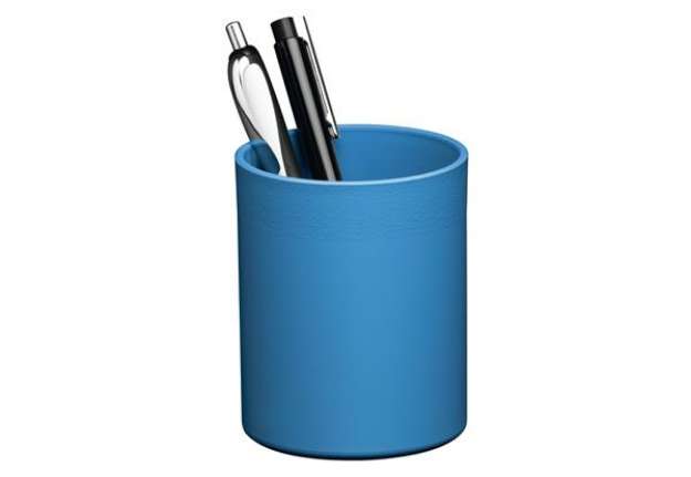 Immagine di Portapenne Eco - Ø 80 mm x h 100 mm - azzurro - Durable