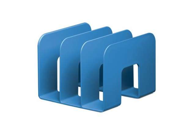 Immagine di Portacataloghi Eco - 21,5 x 16,5 x 21 cm - azzurro - Durable
