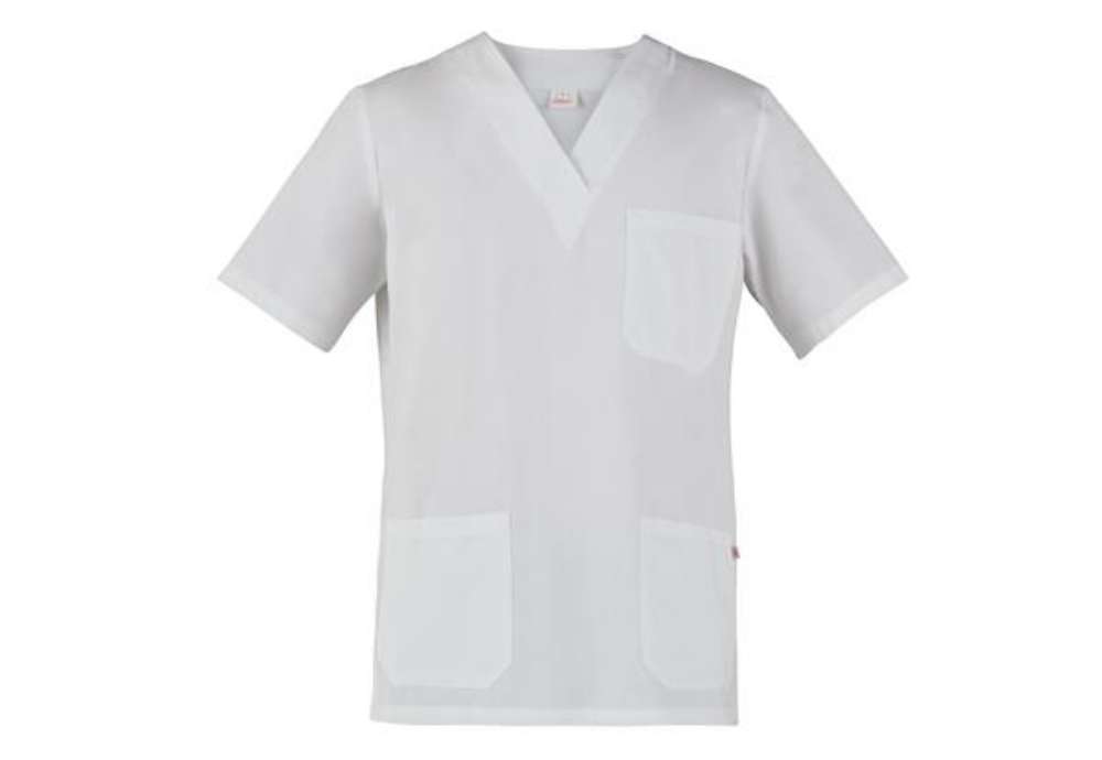 Immagine di Casacca Jason - unisex - manica corta - taglia L - bianco - Giblor's