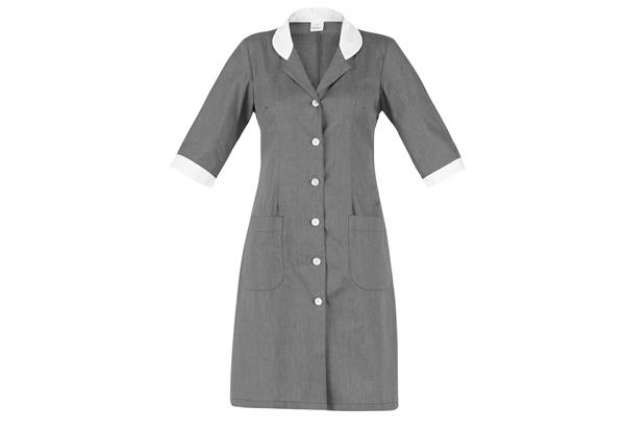 Immagine di Casacca Ortensia - da donna - manica 3/4 - taglia M - grigio chiaro - Giblor's