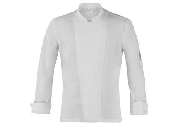 Immagine di Giacca cuoco Augustin - da uomo - manica lunga - taglia M - bianco - Giblor's