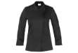 Immagine di Giacca cuoco Celine - da donna - manica lunga - taglia L - nero - Giblor's