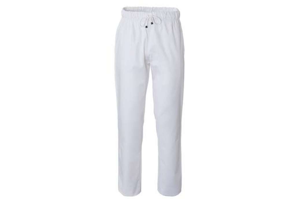 Immagine di Pantalone cuoco Plutone - unisex - taglia L - bianco - Giblor's