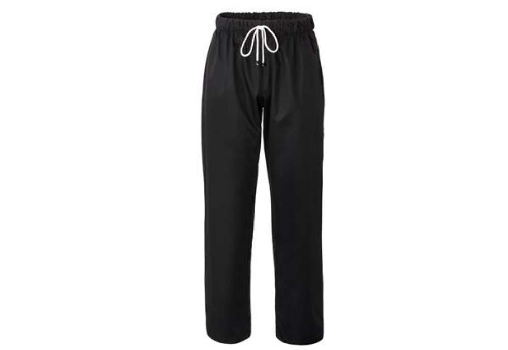 Immagine di Pantalone cuoco Plutone - unisex - taglia L - nero - Giblor's