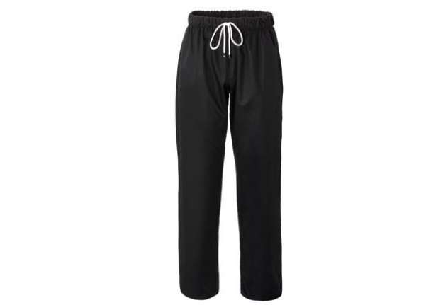 Immagine di Pantalone cuoco Plutone - unisex - taglia L - nero - Giblor's