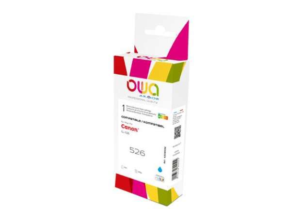 Immagine di Armor - Cartuccia ink Compatibile per Canon - Ciano - CLI-526C - 10,5 ml