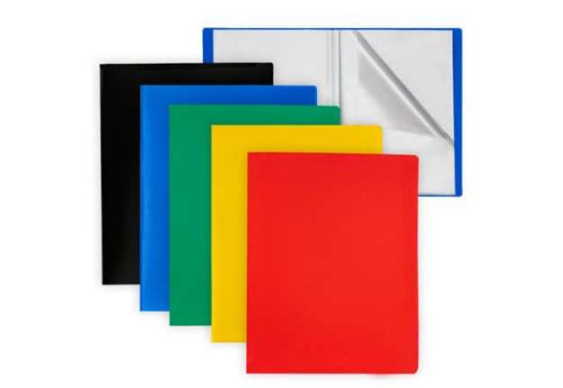 Immagine di Portalistini Eco - PPL - 22 x 30 cm - 40 buste lisce - colori assortiti - Starline