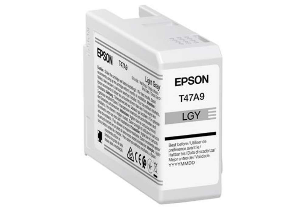 Immagine di Epson - Cartuccia UltraCrome Pro 10 - Grigio Chiaro - C13T47A900 - 50 ml