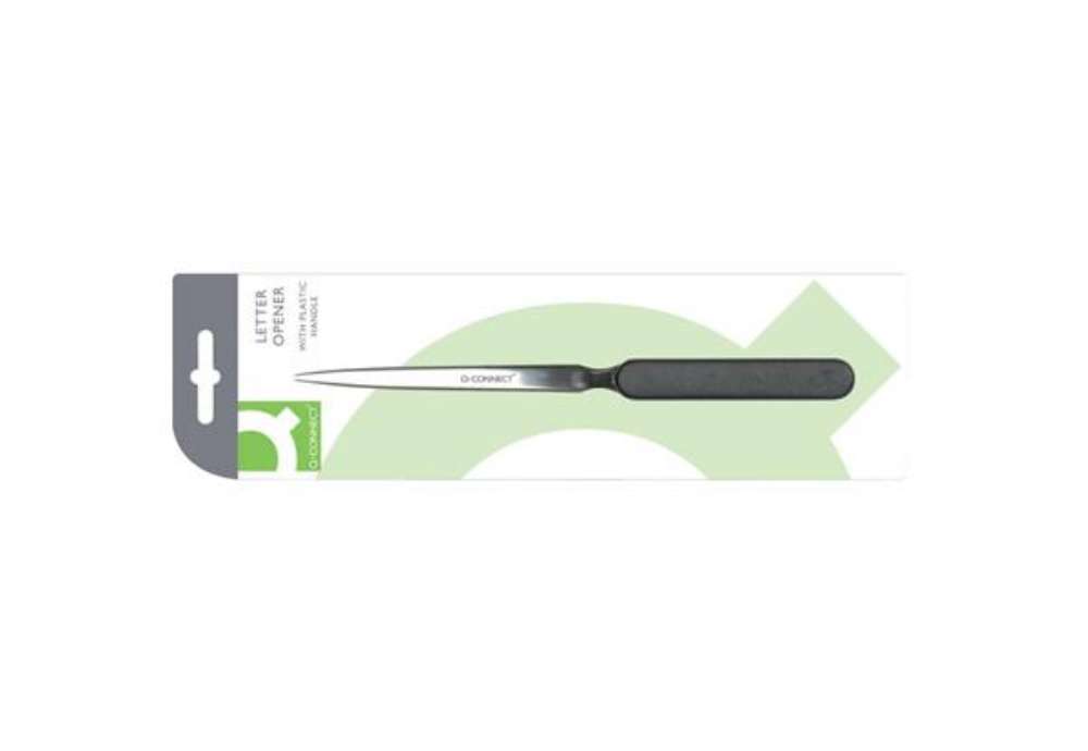 Immagine di Apribuste tagliacarte Q-Connect acciaio antiruggine 19 cm KF03983