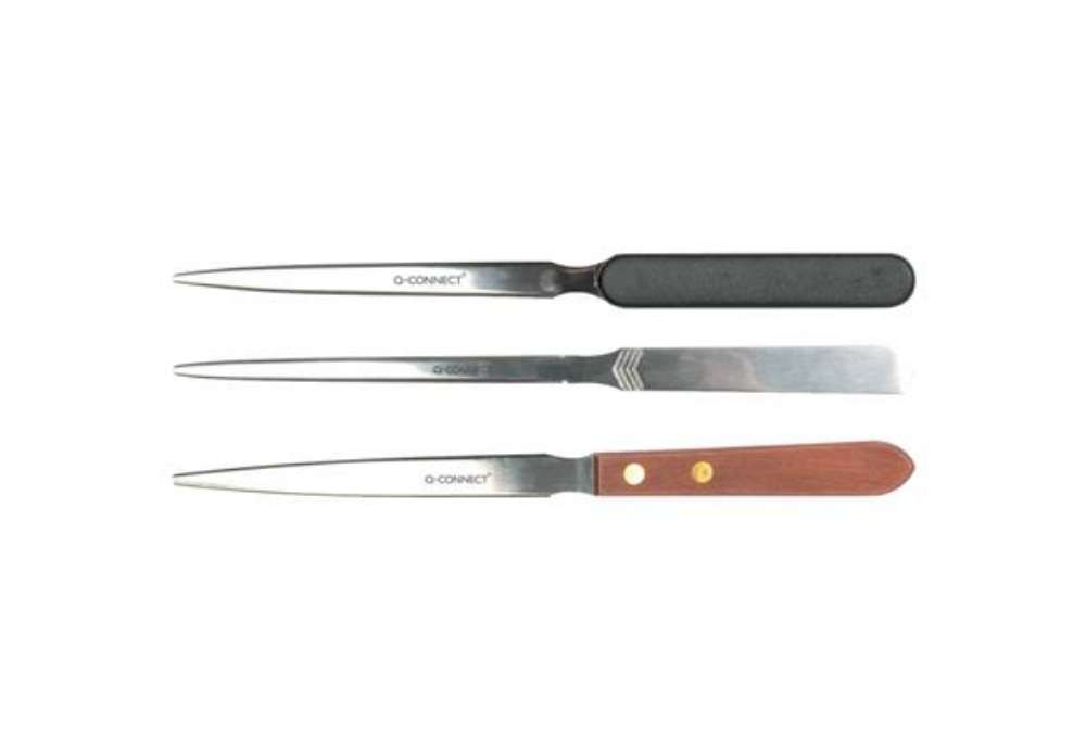 Immagine di Apribuste tagliacarte Q-Connect acciaio inossidabile 24,5 cm KF03984