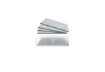 Immagine di Lame di ricambio Westcott 18 mm forma trapezoidale argento Conf. 10 pezzi - E-84020 00