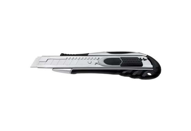 Immagine di Cutter di sicurezza Westcott Duo Safety larghezza lama 18 mm grigio / nero E-84031 00