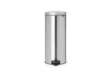 Immagine di Pattumiera a pedale Brabantia Pedal Bin New Icon 30x38x68 cm Inox Satinato 30 litri - 114380