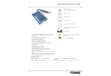 Immagine di Taglierina a leva Dahle con pressino automatico blu luce 460-3,5 mm R000867