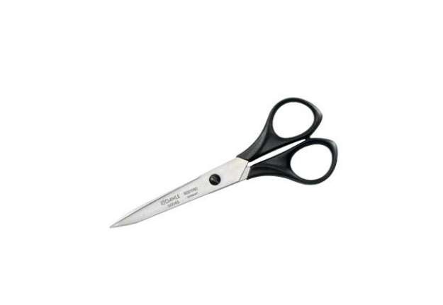Immagine di Forbici professionali Dahle acciaio inox simmetriche nero 13 cm R050045