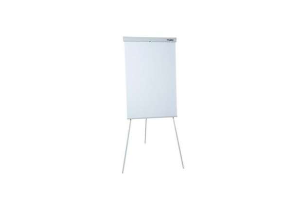 Immagine di Lavagna a fogli mobili Personale Flip Chart Dahle con treppiedi 68x92 cm grigio R096010