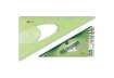 Immagine di Squadra ARDA Linea Elastika plastica flessibile verde trasparente 60° cm 30 EL6030