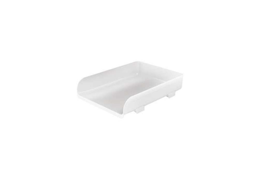 Immagine di Portacorrispondenza ARDA Mydesk polipropilene infrangibile bianco 33,5x25,4x7 cm - 85510B