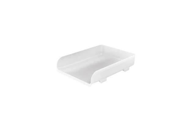 Immagine di Portacorrispondenza ARDA Mydesk polipropilene infrangibile bianco 33,5x25,4x7 cm - 85510B