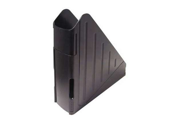 Immagine di Portariviste ARDA Classic polistirolo antiurto nero opaco 7,5x27x29,5 cm 4118N