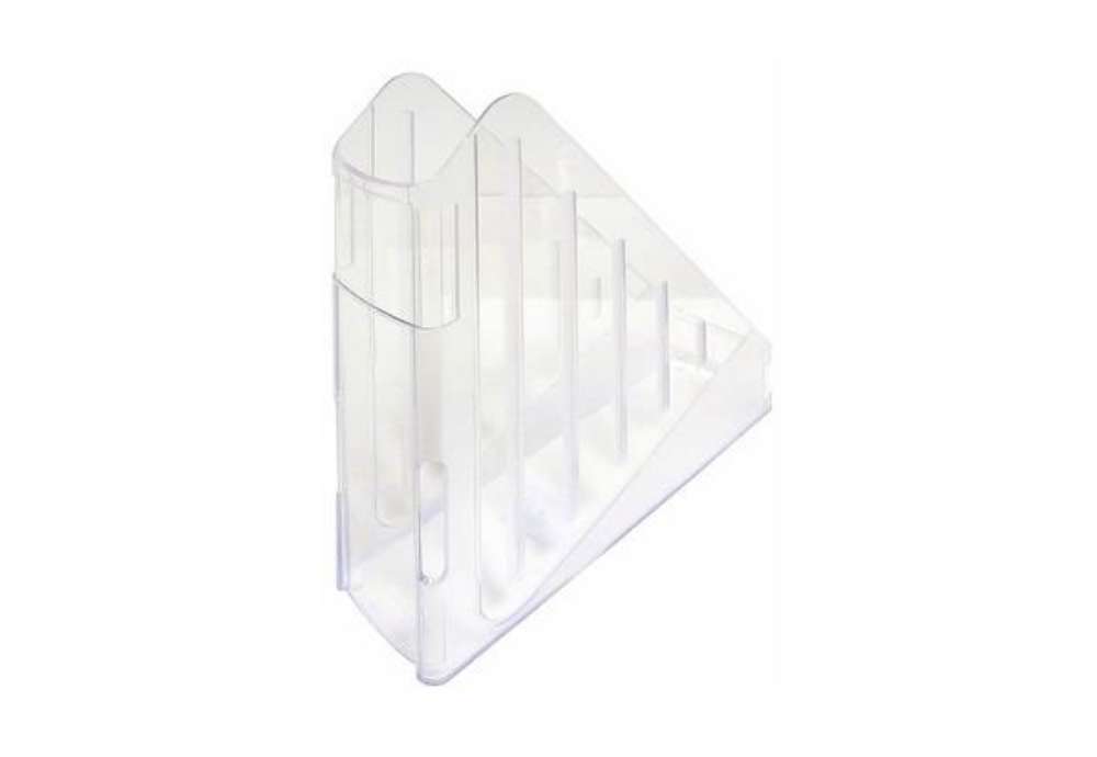 Immagine di Portariviste ARDA Classic polistirolo antiurto cristallo 7,5x27x29,5 cm TR4118CR