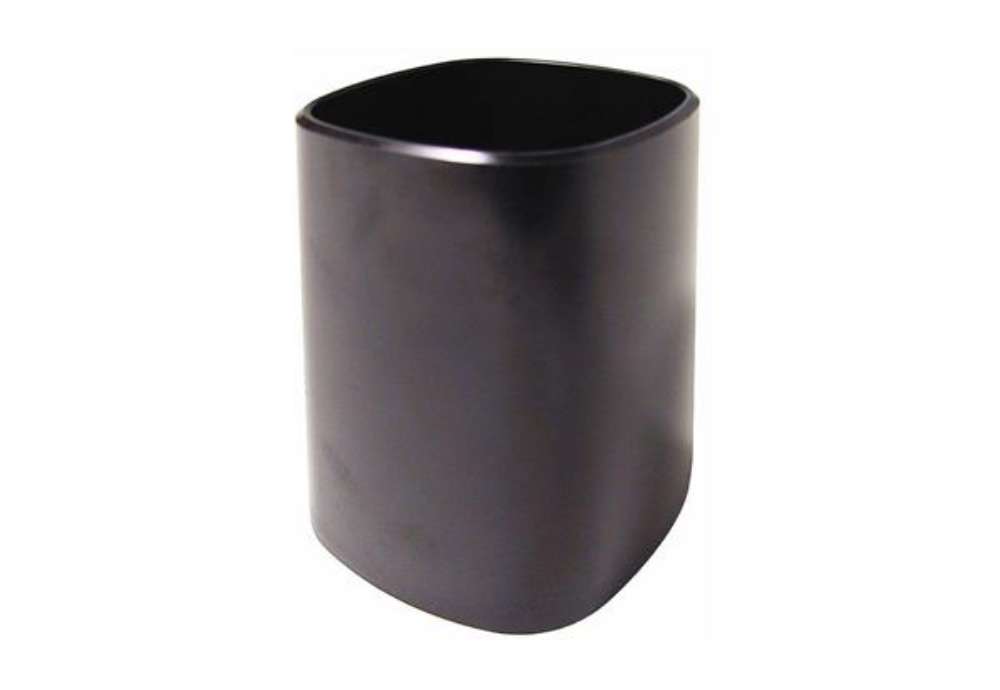 Immagine di Portapenne ARDA in polistirolo nero opaco - 6,5x6,5x9,5 cm - 4111N