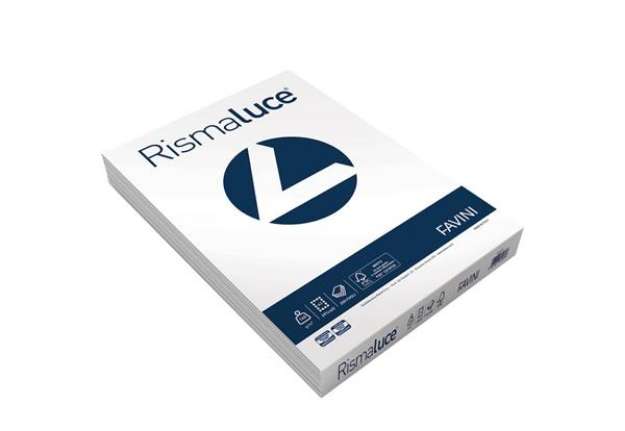 Immagine di Carta per fotocopie A3 Favini Rismaluce Bianca 140 g/m² Risma da 200 fogli - A650213