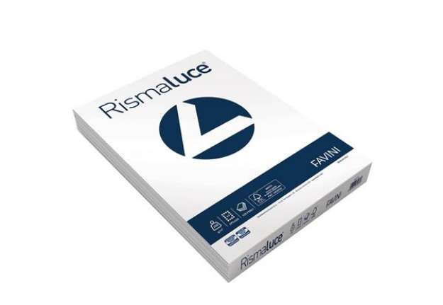 Immagine di Carta per fotocopie A3 Favini Rismaluce Bianca 200 g/m² Risma da 125 fogli - A670113