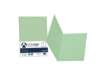 Immagine di Cartellina semplice Favini FOLDER S cartoncino Simplex Luce&Acqua 200 g/m² 25x34cm verde 09 conf.50