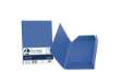 Immagine di Cartellina 3 lembi Favini FOLDER 3L Luce&Acqua 200 g/m² 24,5x34,5cm blu prussia 62 conf.25 - A50K434