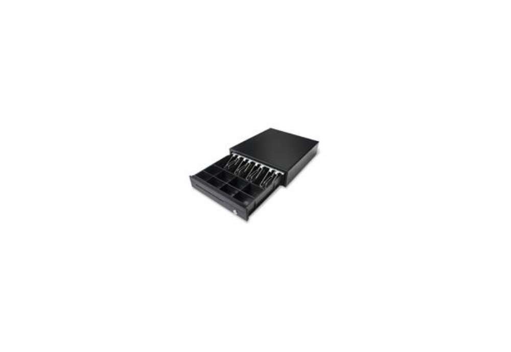 Immagine di Cassetto portadenaro Holenbecky 35x40,5x9 cm in acciaio nero 3439