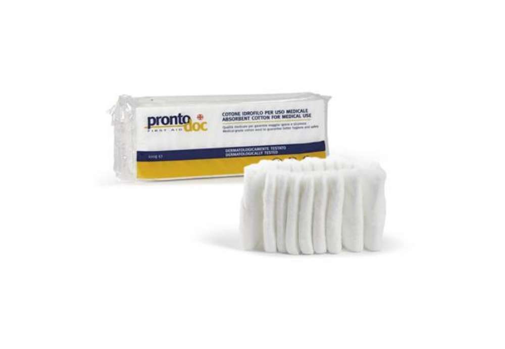 Immagine di Cotone idrofilo Prontodoc 100 gr. bianco  0206