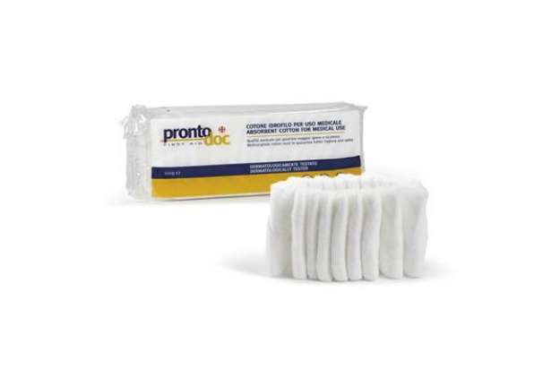 Immagine di Cotone idrofilo Prontodoc 100 gr. bianco  0206