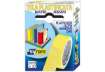 Immagine di Nastro adesivo in tela Tes 702 SYROM formato 19 mm x 2,7 m - materiale tela plastificata giallo - 75