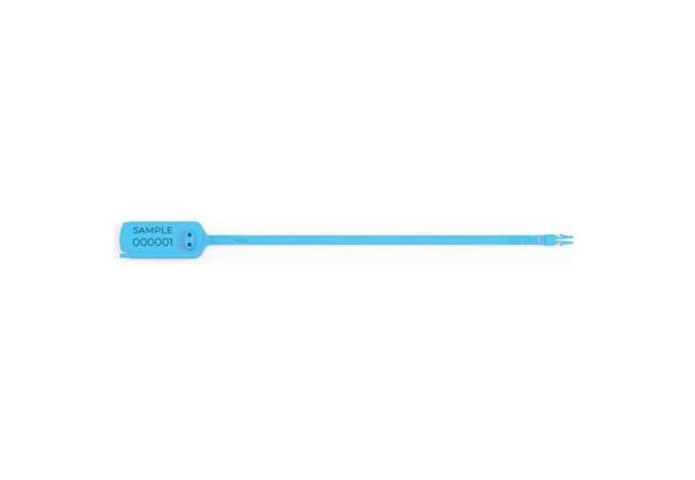 Immagine di Sigilli di sicurezza Stripe Lock WeSeal lunghezza 400 mm conf. da 100 sigilli - SIG-004/BIA