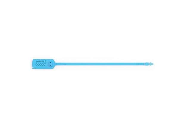 Immagine di Sigilli di sicurezza Stripe Lock WeSeal lunghezza 400 mm conf. da 100 sigilli - SIG-004/BIA