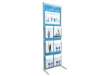 Immagine di Espositore da terra Paperflow Infodisplay 7 scomparti alluminio K500035