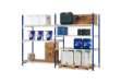 Immagine di Staffe aggiuntive per scaffalatura Paperflow RANG'ECO+ grigio 100x60 cm - K603162