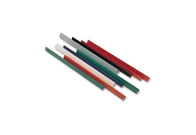 Immagine di Dorsini rilegatura Methodo triangolari blu dorso 18 mm conf. 25 pezzi - X801805