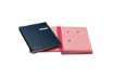 Immagine di Libro firma 18 intercalari FRASCHINI 24x34 cm similpelle con porta etichetta intercambiabile rosso -
