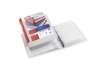Immagine di Raccoglitore personalizzabile Sei Rota Stelvio TI A4 - 4 anelli Q 80 mm bianco dorso 10 cm - 3680410