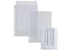 Immagine di Buste in PP buccia Sei Rota Atla 150 - alto spessore trasparente - 22x30 cm - conf. 50 pezzi - 66221
