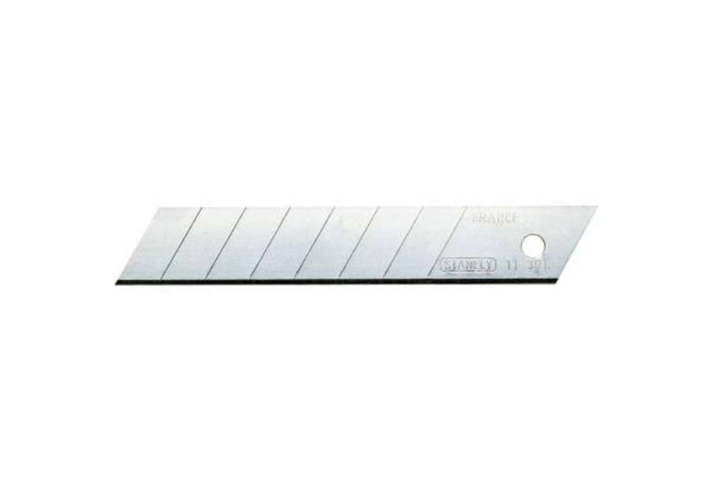 Immagine di Lame per cutter a spezzare STANLEY 18 mm Spessore 0,55mm M11301B