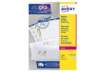 Immagine di Etichette bianche per indirizzi AVERY Ultragrip™ 63,5x38,1 mm - 21 et/foglio stampanti laser cf. 100
